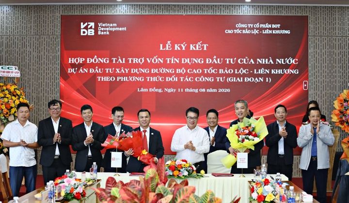 VDB tài trợ vốn hai dự án thành phần cao tốc Dầu Giây – Liên Khương