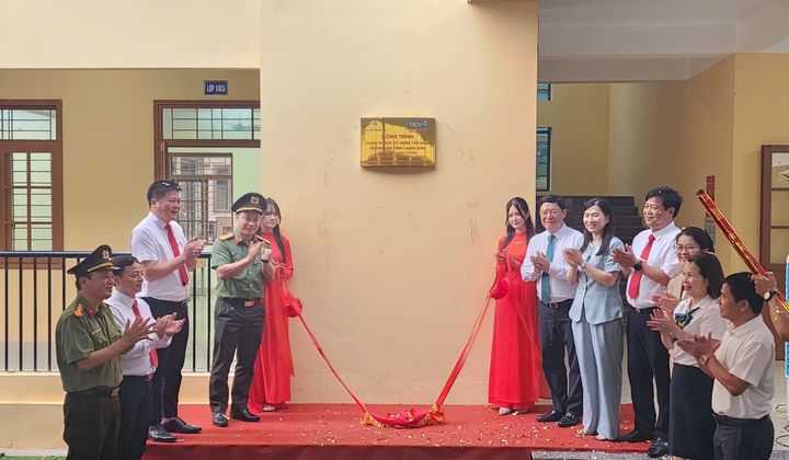 BIDV đồng hành xây dựng phòng học mới tại Trường THPT Tràng Định, tỉnh Lạng Sơn