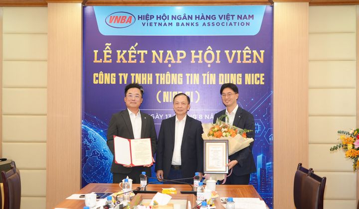 Hiệp hội Ngân hàng Việt Nam kết nạp NICE CI làm hội viên liên kết