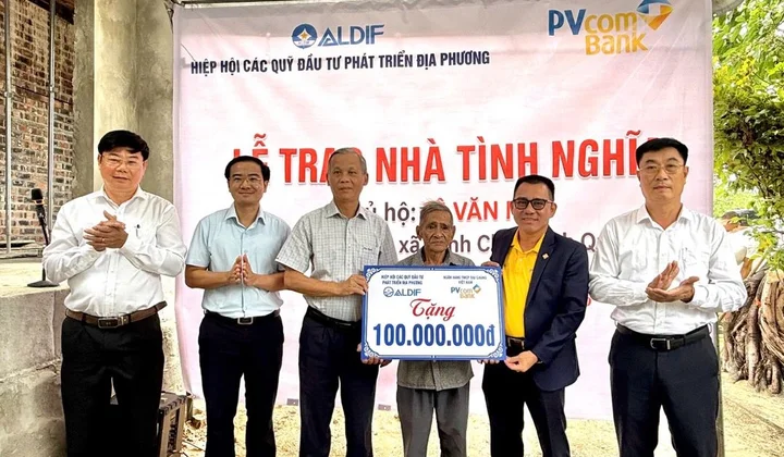 PVcomBank hỗ trợ xây nhà tình nghĩa tại Quảng Trị
