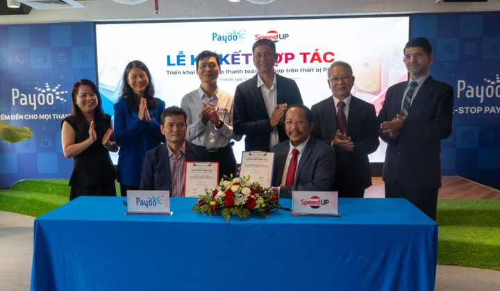 Payoo và SpeedUP hợp tác triển khai giải pháp thanh toán tích hợp trên thiết bị POS
