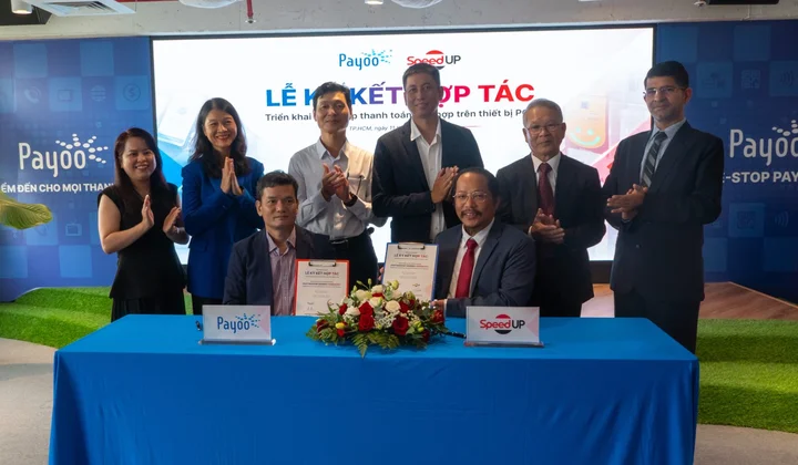 Payoo và SpeedUP hợp tác triển khai giải pháp thanh toán tích hợp trên thiết bị POS