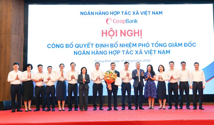 Co-opBank công bố Quyết định bổ nhiệm Phó Tổng Giám đốc - Co-opBank