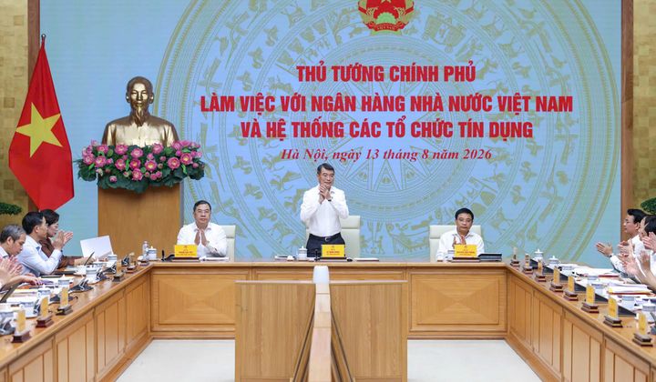 Kết luận của Thủ tướng Chính phủ Lê Minh Hưng tại Buổi làm việc với Ngân hàng Nhà nước Việt Nam và hệ thống các tổ chức tín dụng