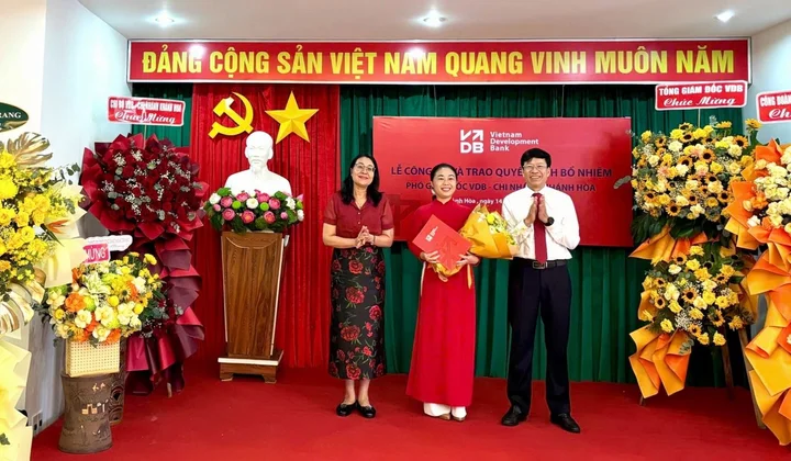 Bổ nhiệm Phó Giám đốc VDB chi nhánh Khánh Hòa