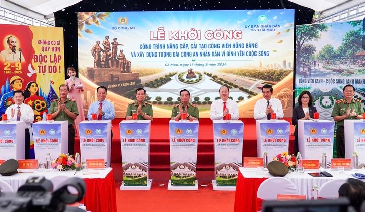 Agribank tài trợ 7 tỷ đồng xây dựng công trình tại Cà Mau