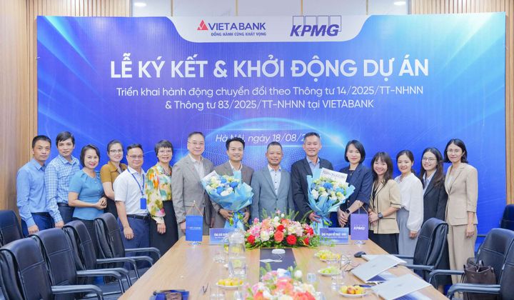 VietABank và KPMG ký kết triển khai dự án chuyển đổi theo Thông tư 14 và Thông tư 83