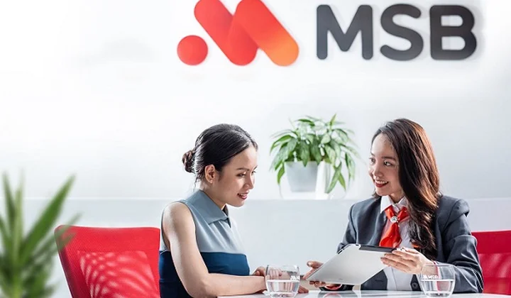 MSB phát hành 624 triệu cổ phiếu, tăng vốn điều lệ lên 37.440 tỷ đồng
