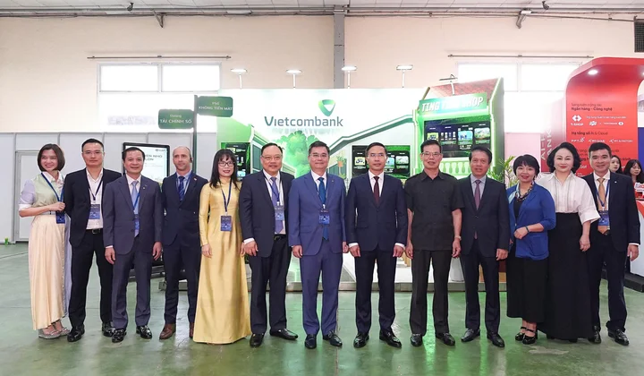 Vietcombank giới thiệu hệ sinh thái tài chính số tại Sự kiện Chuyển đổi số ngành Ngân hàng 2026