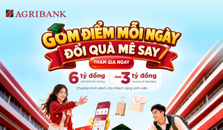 Agribank triển khai chương trình ưu đãi dành cho sinh viên