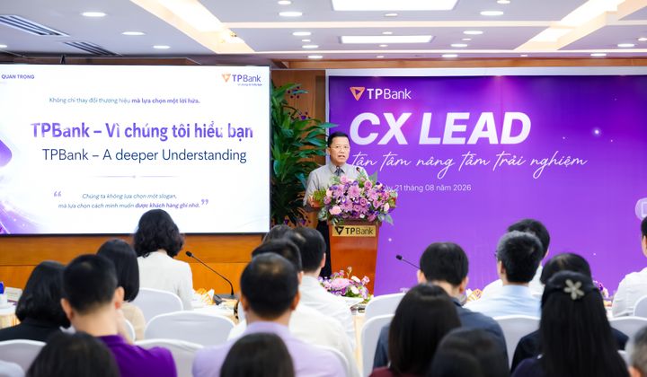 TPBank khởi động chiến dịch "CX IN MOTION 2026" về trải nghiệm khách hàng