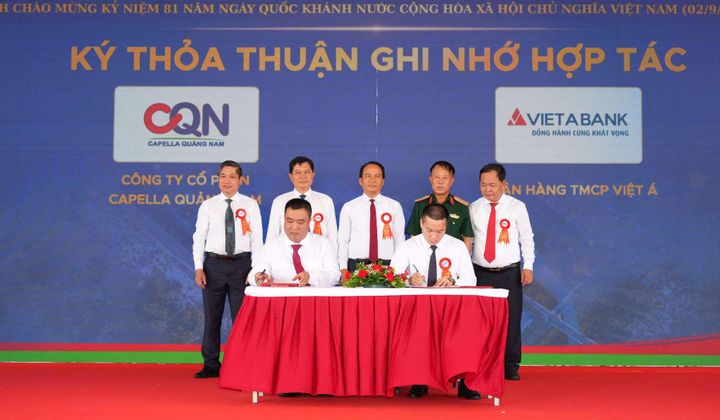 VietABank phát triển hệ sinh thái tài chính - công nghệ tại KCN Tam Thăng Mở rộng 2