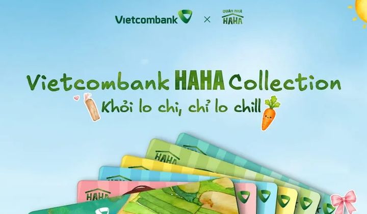 Vietcombank ra mắt thẻ Vietcombank Haha Collection, liên kết chương trình "Quán Nhà Haha"
