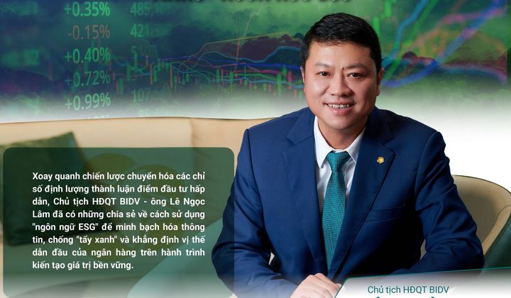 Đón sóng vốn xanh bằng câu chuyện đầu tư mang "ngôn ngữ ESG"