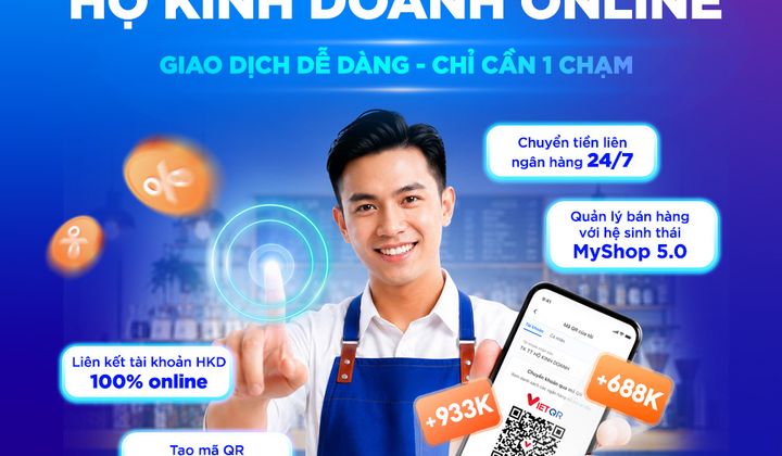KienlongBank triển khai tính năng giao dịch tài chính cho Hộ kinh doanh trên ngân hàng số