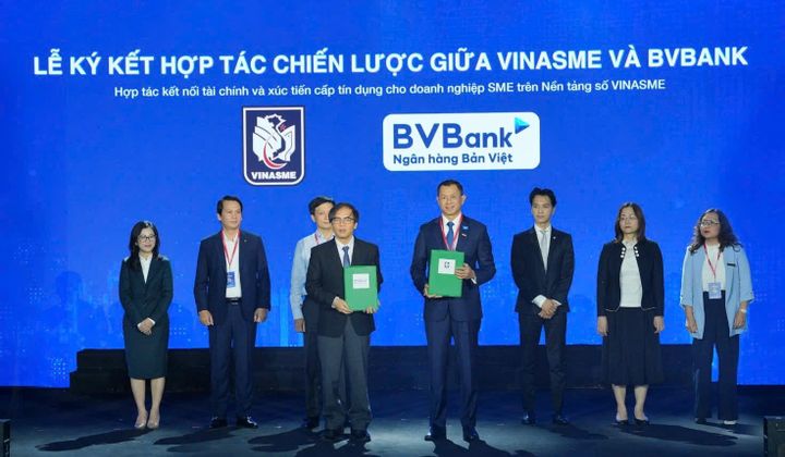 BVBank hợp tác VINASME, kết nối tài chính số cho doanh nghiệp nhỏ và vừa