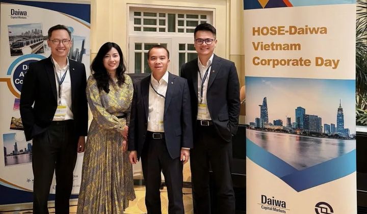 Vietcombank tham dự hội thảo Ngày doanh nghiệp Việt Nam HOSE - Daiwa 2026
