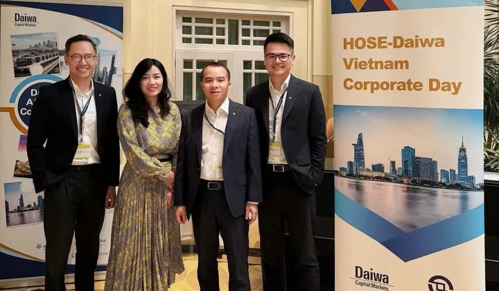 Vietcombank tham dự hội thảo Ngày doanh nghiệp Việt Nam HOSE - Daiwa 2026