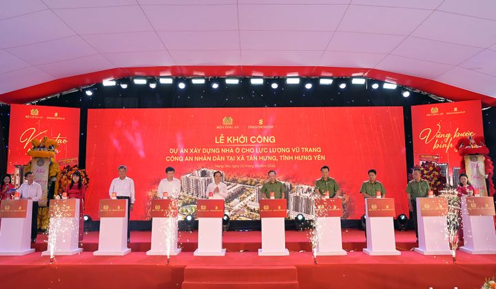 Agribank thúc đẩy nguồn vốn tín dụng phát triển nhà ở xã hội cho lực lượng Công an nhân dân