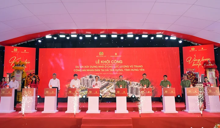 Agribank thúc đẩy nguồn vốn tín dụng phát triển nhà ở xã hội cho lực lượng Công an nhân dân