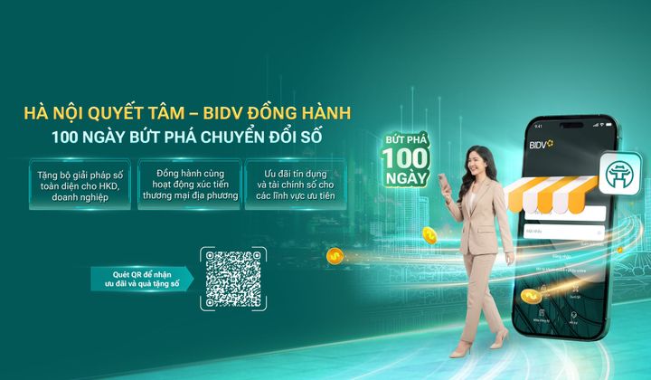 BIDV triển khai gói giải pháp chuyển đổi số và tín dụng ưu đãi tại Hà Nội