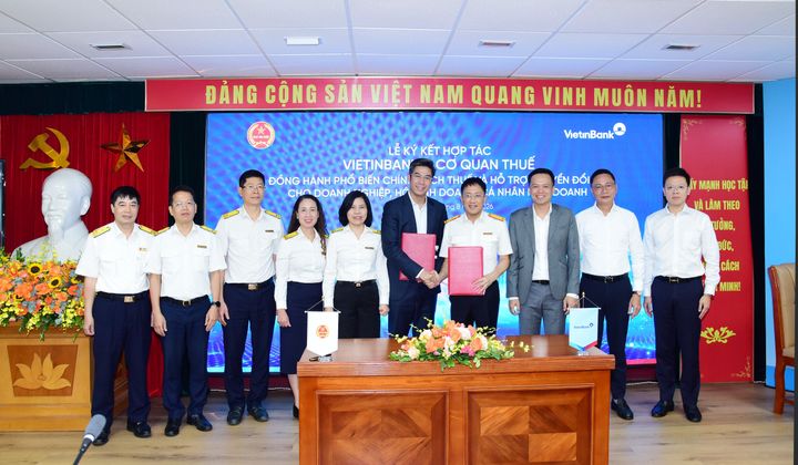 VietinBank hợp tác Cục Thuế hỗ trợ doanh nghiệp, hộ kinh doanh số hóa
