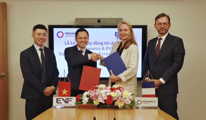 EVF và Proparco ký hợp đồng tín dụng 20 triệu USD cho tài chính khí hậu và doanh nghiệp do phụ nữ làm chủ