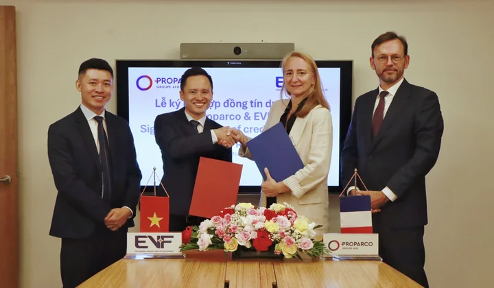 EVF và Proparco ký hợp đồng tín dụng 20 triệu USD cho tài chính khí hậu và doanh nghiệp do phụ nữ làm chủ