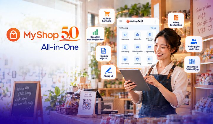 KienlongBank ra mắt hệ sinh thái số MyShop 5.0 cho hộ kinh doanh