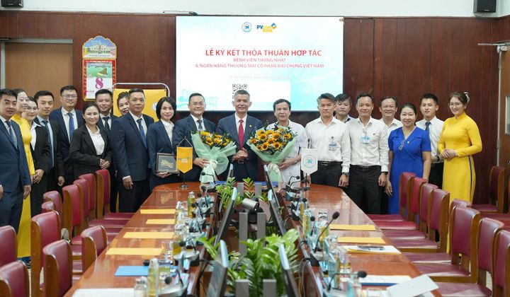 PVcomBank và Bệnh viện Thống Nhất hợp tác thúc đẩy thanh toán số