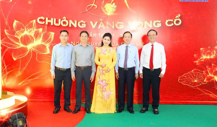 Saigonbank và hành trình 20 năm "giữ lửa" di sản tại Chuông vàng vọng cổ 2026