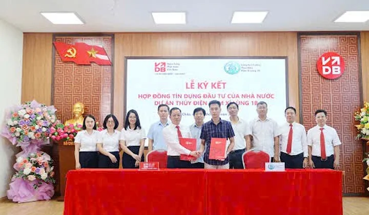VDB tài trợ 284,5 tỷ đồng cho dự án thủy điện Nậm Xí Lùng 1B