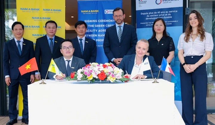 Nam A Bank ký hợp đồng tín dụng 30 triệu USD với Proparco