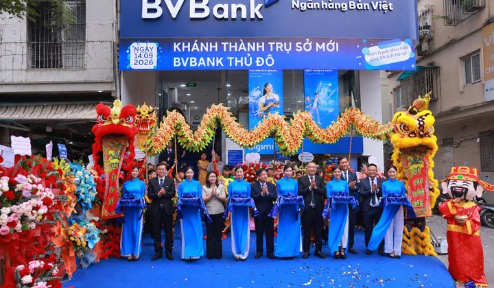 BVBank khánh thành trụ sở mới BVBank Thủ Đô