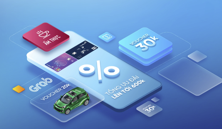 VietinBank ưu đãi mã Grab cho chủ thẻ JCB Debit Platinum