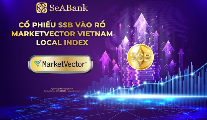 SSB là cổ phiếu duy nhất được thêm vào MarketVector Vietnam Local Index