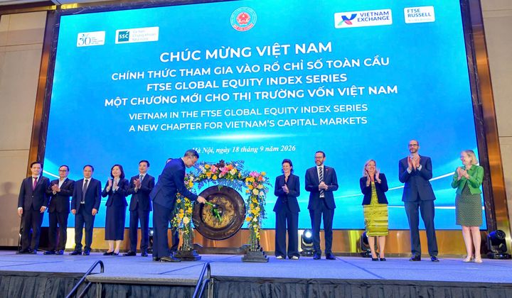 Việt Nam chính thức tham gia vào rổ chỉ số toàn cầu FTSE Russell Global Equity Index Series