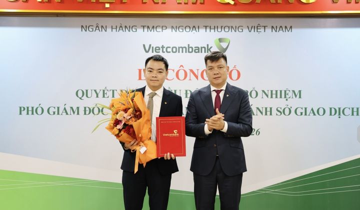Vietcombank bổ nhiệm Phó Giám đốc Chi nhánh Sở giao dịch