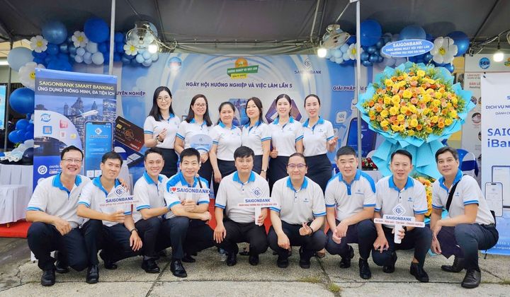 SAIGONBANK đồng hành Ngày hội Việc làm 2026 tại Trường Đại học Sài Gòn