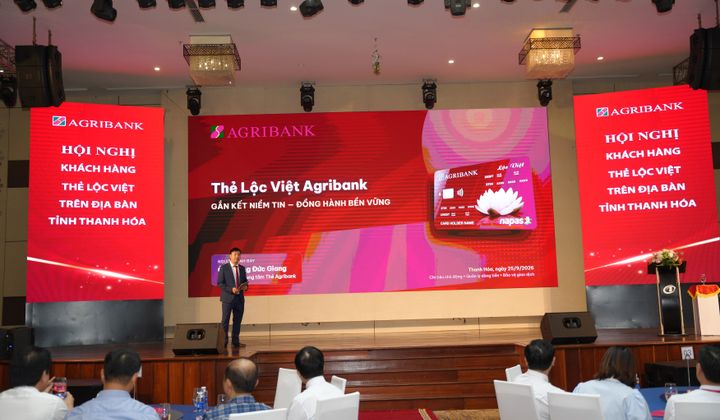 Agribank thúc đẩy phát triển Thẻ Lộc Việt tại Thanh Hóa
