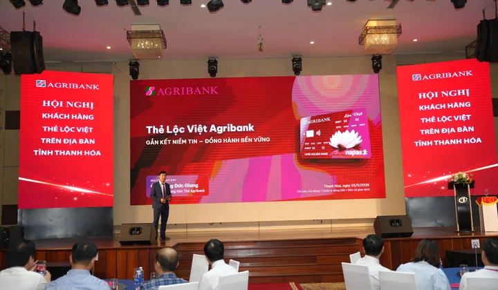 Agribank thúc đẩy phát triển Thẻ Lộc Việt tại Thanh Hóa