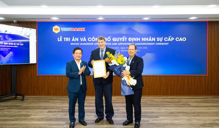 Vietbank bổ nhiệm ông Chester Gorski giữ chức Quyền Tổng Giám đốc