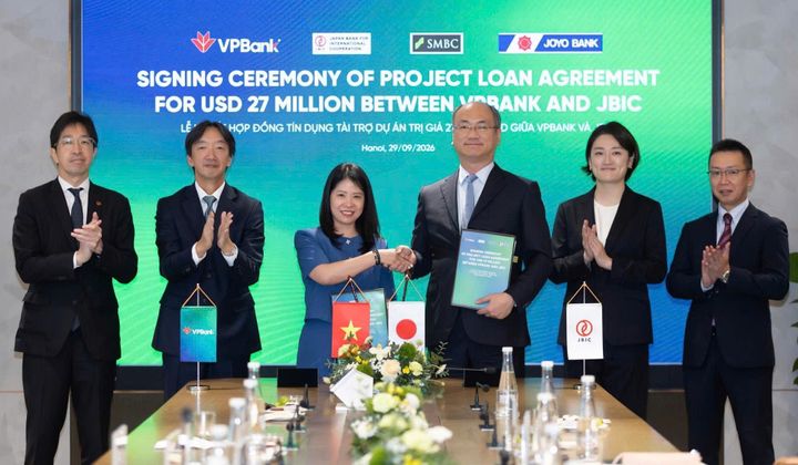 VPBank ký kết khoản vay 27 triệu USD với JBIC, tài trợ dự án truyền tải điện 220 kV