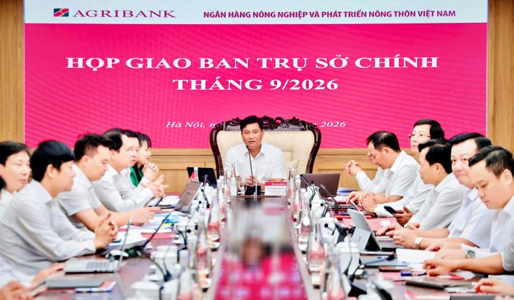 Agribank: Dư nợ khách hàng pháp nhân tăng 8,74% sau 8 tháng đầu năm 2026