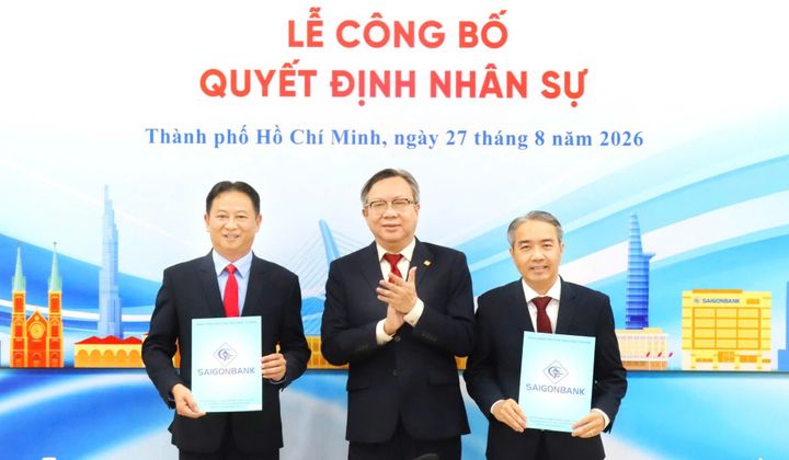 SaiGonBank tái bổ nhiệm hai Phó Tổng Giám đốc