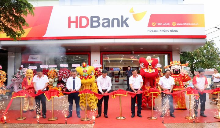 HDBank khai trương địa điểm giao dịch mới tại Krông Năng, Đắk Lắk