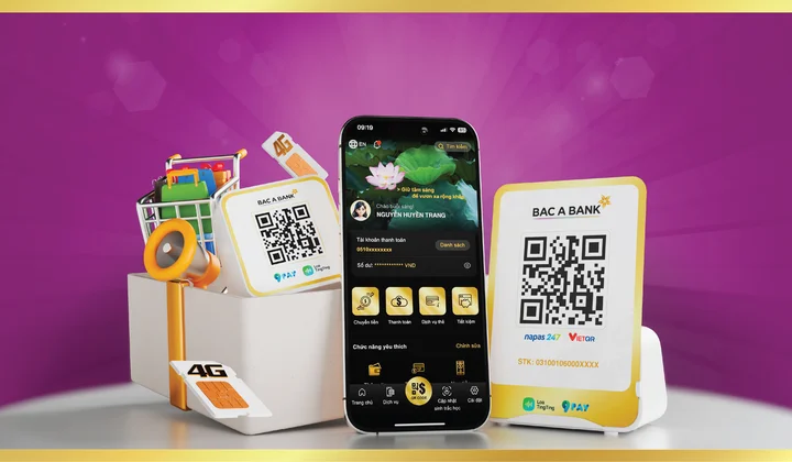 BAC A BANK miễn phí thiết bị loa thông báo giao dịch cho hộ kinh doanh