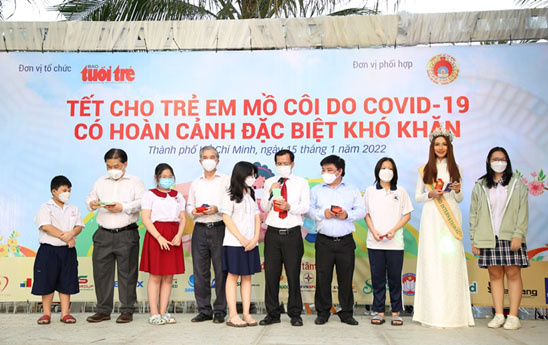 Agribank đồng hành cùng chương trình Tết cho trẻ em mồ côi do dịch Covid-19