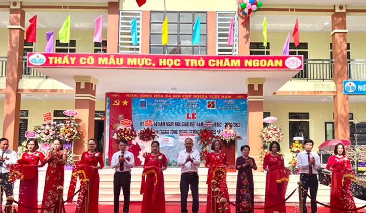 Agribank tài trợ 5 tỷ đồng xây dựng trường học tại Thái Thụy, Thái Bình