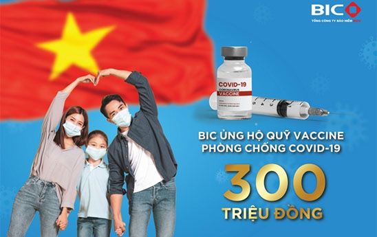 BIC ủng hộ 300 triệu đồng Quỹ vắc-xin phòng COVID-19